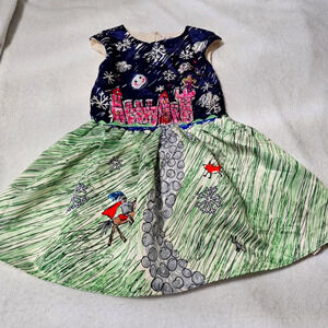 Adorable halabaloo fairytale winter save the princess castle knight dress size 6